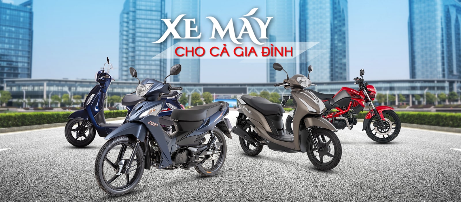 Xe Ga 50cc KYMCO Candy Hermosa Màu TrắngĐỏ Bóng  Thế Giới Xe Điện